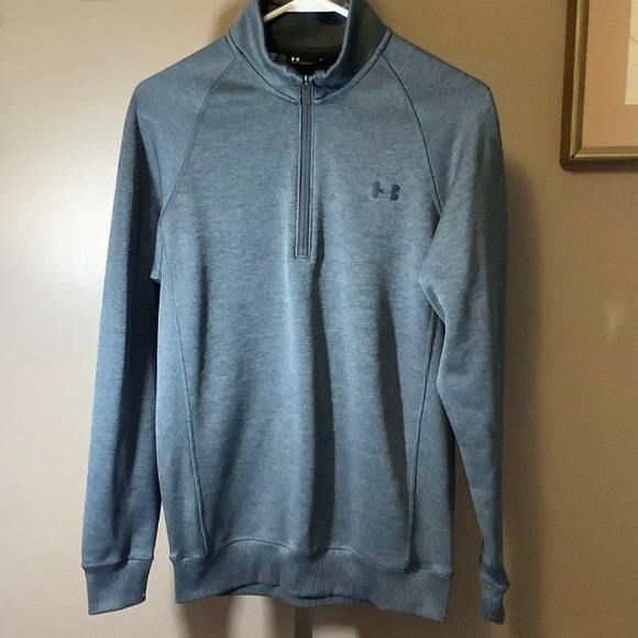Under Armor Men’s Small Storm Fleece Sweatshirt 3/4 Zip, Pull Over. - Picture 2 of 8